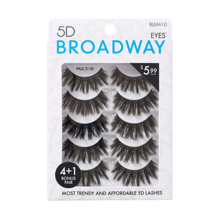 KISS - BROADWAY 5 PAIR MULTIPACK - 10