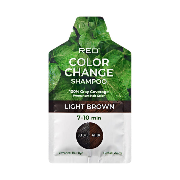 KISS - COLOR CHANGE SHAMPOO LIGHT BROWN