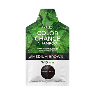 KISS - COLOR CHANGE SHAMPOO MEDIUM BROWN