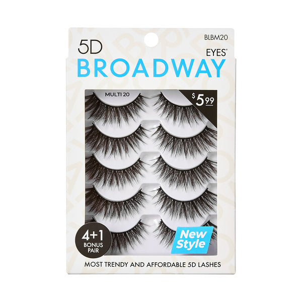 KISS - BROADWAY 5 PAIR MULTIPACK - 20