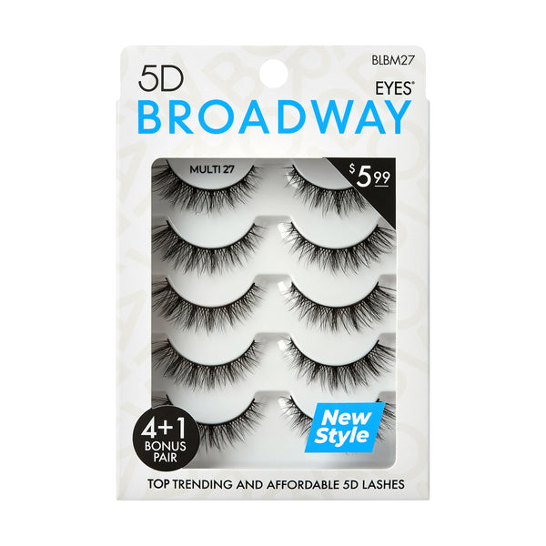 KISS - BROADWAY 5 PAIR MULTIPACK - 27