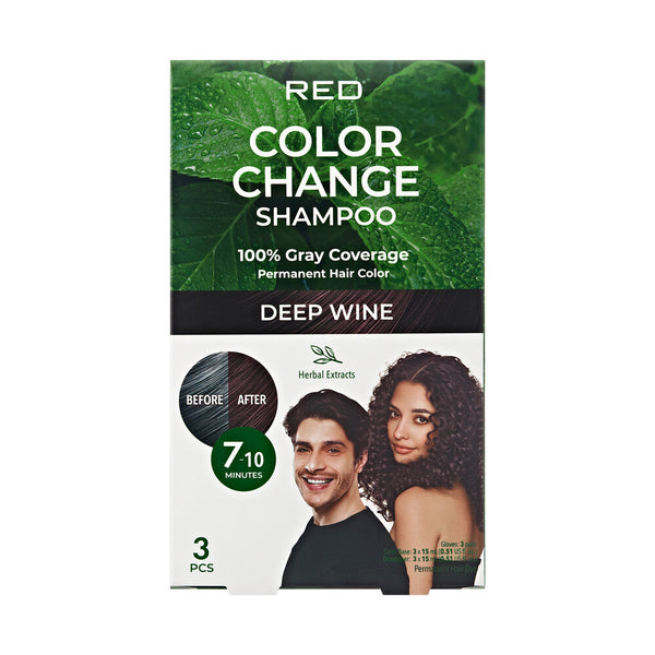 KISS - COLOR CHANGE SHAMPOO DEEP WINE