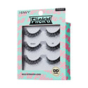 KISS - False Lashes Flick'd DD-Curl Strip Lashes Multi IFKM09