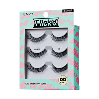 KISS - False Lashes Flick'd DD-Curl Strip Lashes Multi IFKM09