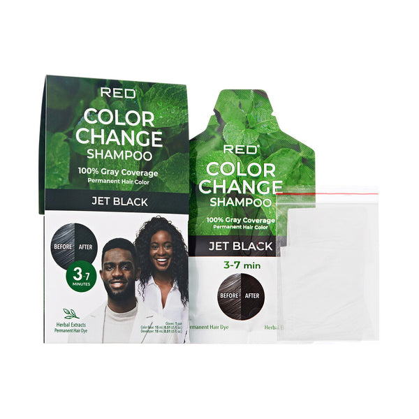 KISS - COLOR CHANGE SHAMPOO JET BLACK