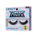 KISS - False Lashes Flick'd D-Curl Strip Lashes IFK20