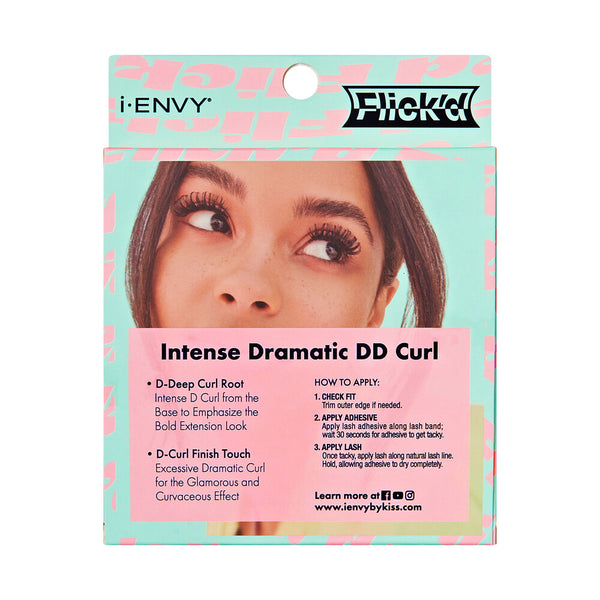 KISS - False Lashes Flick'd DD-Curl Strip Lashes Multi IFKM09