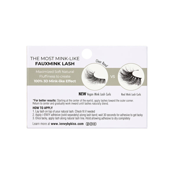 KISS - MINK IMPACT LITE 3D VEGANC LASHES MIL09