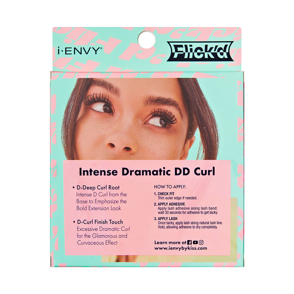 KISS - False Lashes Flick'd DD-Curl Strip Lashes Multi IFKM07