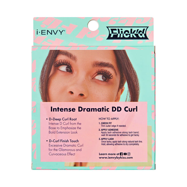 KISS - False Lashes Flick'd DD-Curl Strip Lashes Multi IFKM05