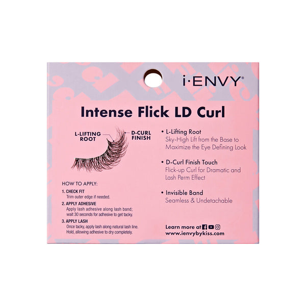KISS - False Lashes Flick'd LD-Curl Strip Lashes IFK22