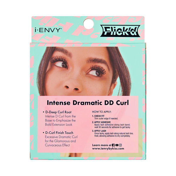 KISS - False Lashes Flick'd DD-Curl Strip Lashes Multi IFKM06