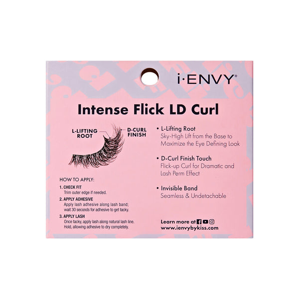 KISS - False Lashes Flick'd LD-Curl Strip Lashes IFK21