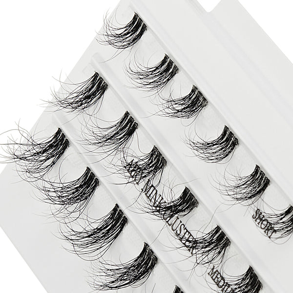KISS - VLE AIRY MINK CLUSTERS EYELASHES 03