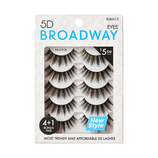 KISS - BROADWAY 5 PAIR MULTIPACK - 15