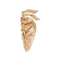 KISS - RED RUFFLE TIE BONNET BRAID BABY PINK