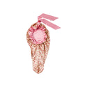 KISS - RED RUFFLE TIE BONNET BRAID HEARTS