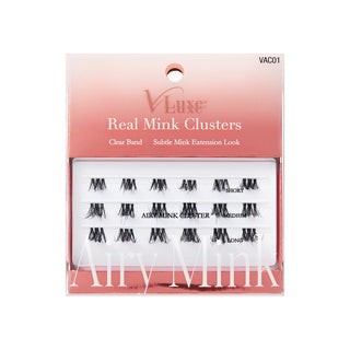 KISS - VLE AIRY MINK CLUSTERS EYELASHES 01