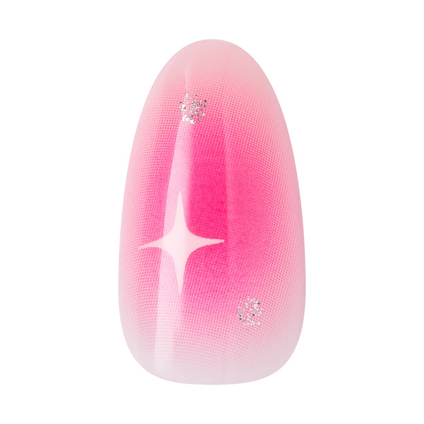 KISS - CORE DESIGN TREND SPRING GLUE-ON NAIL MEDIUM - MY TIME