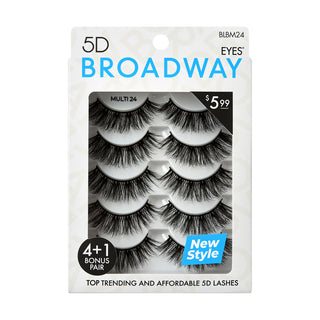 KISS - BROADWAY 5 PAIR MULTIPACK - 24