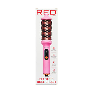 KISS - RED ELECTRIC HEAT ROLL BRUSH 1.5