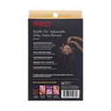 KISS - RED RUFFLE TIE BONNET BRAID BLACK