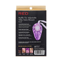 KISS - RED RUFFLE TIE BONNET BRAID LAVENDER
