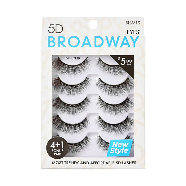 KISS - BROADWAY 5 PAIR MULTIPACK - 19