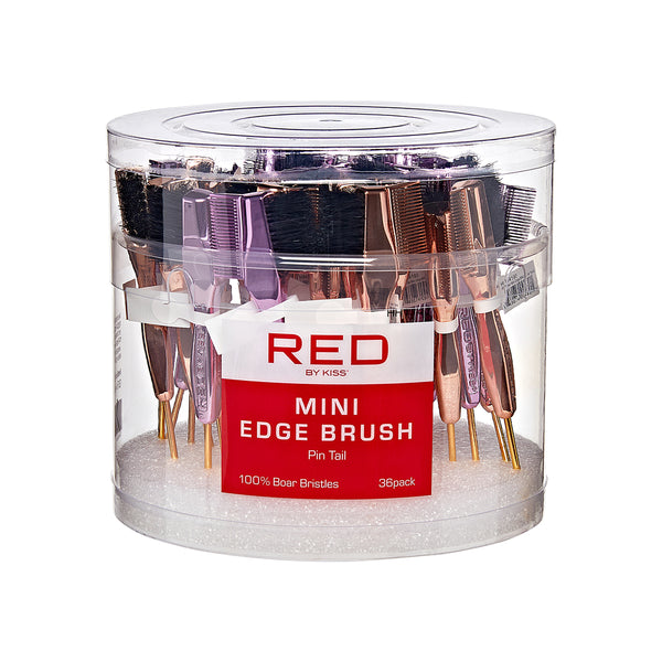 KISS - RED PINTAIL MINI EDGE BRUSH