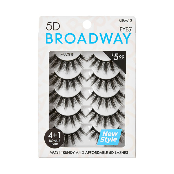 KISS - BROADWAY 5 PAIR MULTIPACK - 13