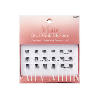 KISS - VLE AIRY MINK CLUSTERS EYELASHES 03