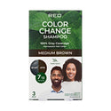 KISS - COLOR CHANGE SHAMPOO MEDIUM BROWN