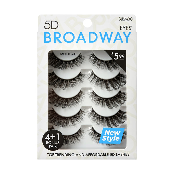 KISS - BROADWAY 5 PAIR MULTIPACK - 30