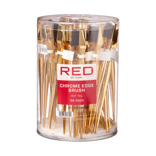 KISS - RED EDGE BRUSH CHROME RATTAIL