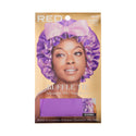 KISS - RED RUFFLE TIE BONNET XL LAVENDER