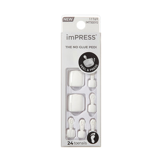 KISS - IMPRESS TOENAILS - LOVIN ON