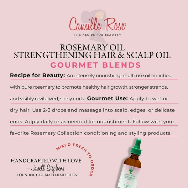 Camille Rose - Rosemary Oil Strengthening Hair & Scalp Drops