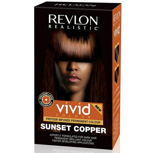 REVLON - VIVID HAIR COLOR SUNSET COPPER