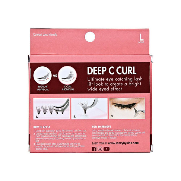 KISS - IEK DEEP C CURL INDIVIDUAL - LONG