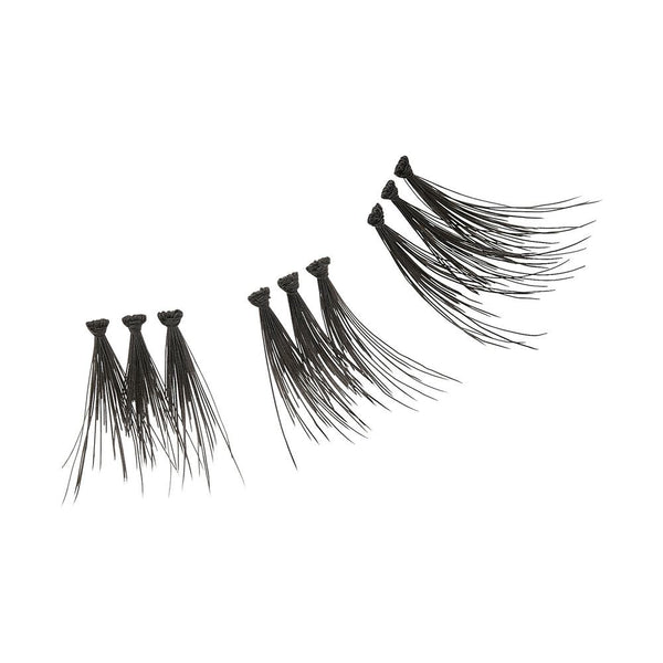 KISS - IEK TRIO TRIPLE BLACK INDIVIDUAL EYELASHES - ASSORTED S/M