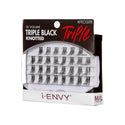 KISS - KISS - IEK TRIO TRIPLE BLACK INDIVIDUAL EYELASHES - ASSORTED M/L