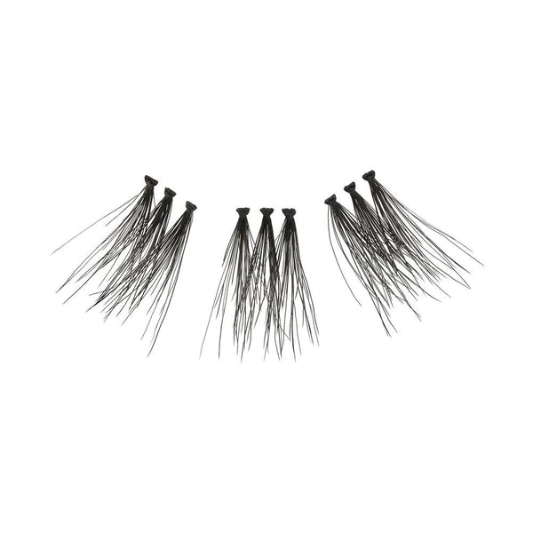 KISS - IEK 3D TRIO TRIPLE BLACK INDIVIDUAL EYELASHES - LONG