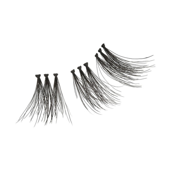 KISS - IEK 3D TRIO TRIPLE BLACK INDIVIDUAL EYELASHES - LONG