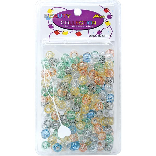 BEAUTY COLLECTION - Regular Glitter Bead 200PCs Assorted