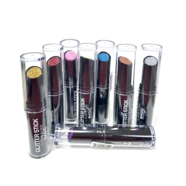 MAGIC COLLECTION - Glitter Stick PINK/LIME/PUR/TURQ/BRONZ/RED 1PC
