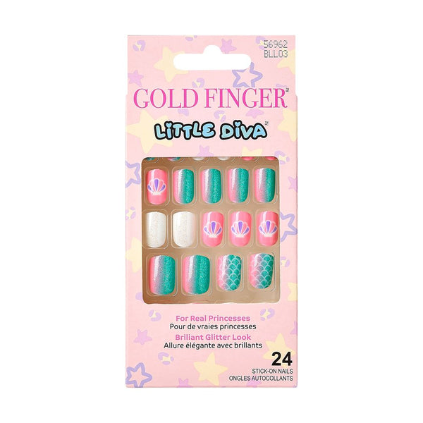 KISS - GF LITTLE DIVA STICKER NAILS-PREMIERE (BLL03)