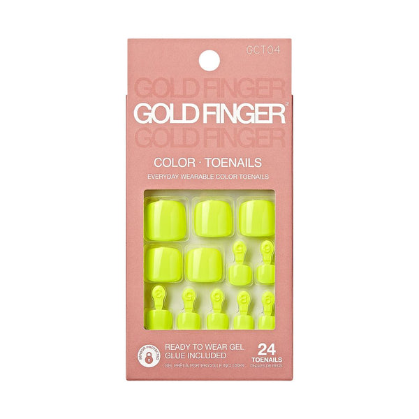 KISS - GF SOLID COLORS TOENAILS - BLUSHING