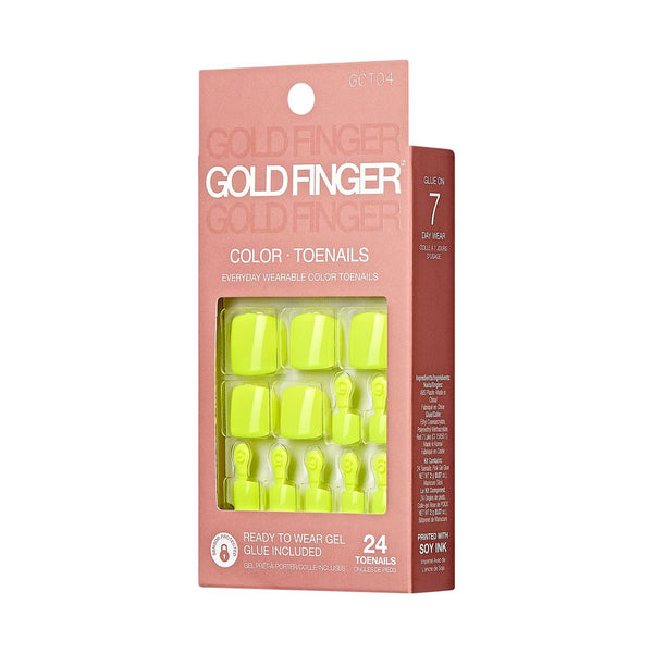 KISS - GF SOLID COLORS TOENAILS - BLUSHING