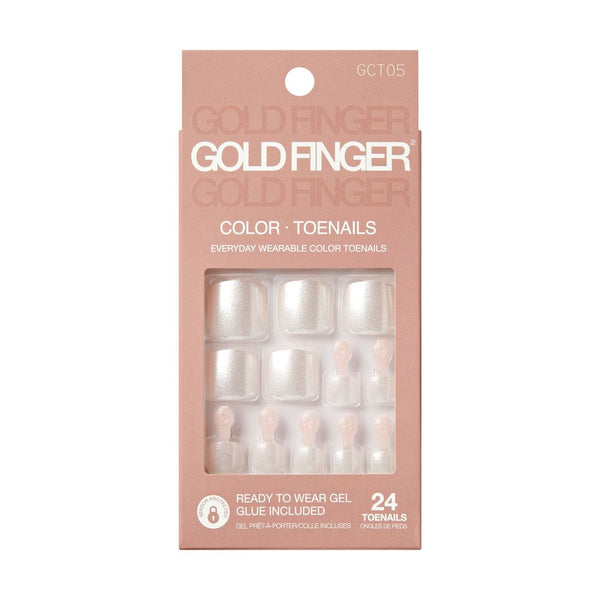 KISS - GF SOLID COLORS TOENAILS - WONDERSTRUCK