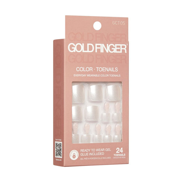 KISS - GF SOLID COLORS TOENAILS - WONDERSTRUCK